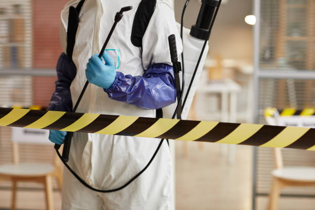 Professional Blood Cleanup technician working in Big Oak Flat, CA